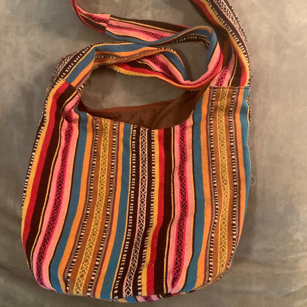 Bohemian Bag with Zipper